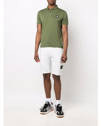 Polo olive Stone Island