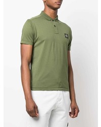 Polo olive Stone Island