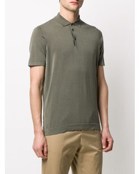 Polo olive Drumohr