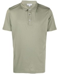 Polo olive Sunspel