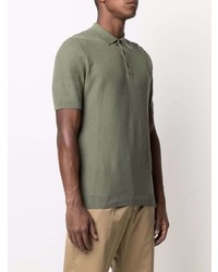 Polo olive Sunspel