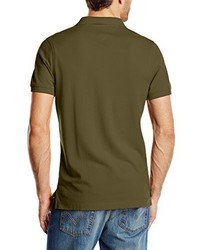 Polo olive TOMMY HILFIGER MENSWEAR