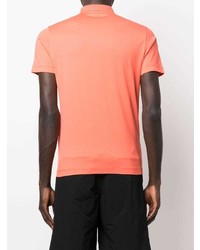 Polo orange Stone Island