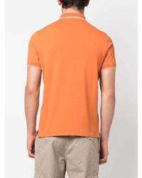 Polo orange Stone Island