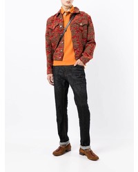 Polo orange Etro