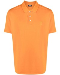 Polo orange Karl Lagerfeld