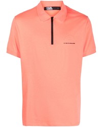 Polo orange Karl Lagerfeld