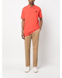 Polo orange Paul & Shark