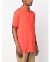 Polo orange Paul & Shark