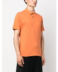 Polo orange Stone Island