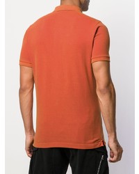 Polo orange Stone Island