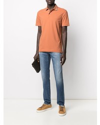 Polo orange Z Zegna