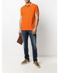 Polo orange Peuterey