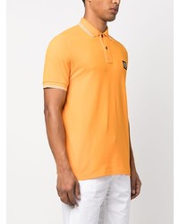 Polo orange Stone Island