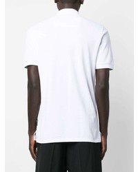 Polo orné blanc Philipp Plein