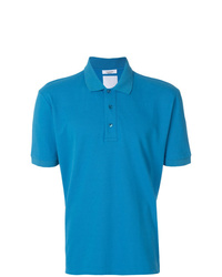 Polo orné bleu