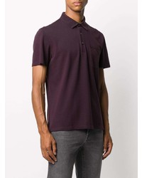 Polo pourpre foncé Ermenegildo Zegna