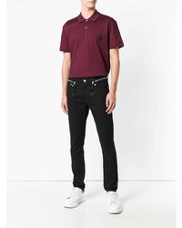 Polo pourpre foncé Alexander McQueen