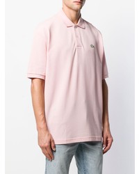 Polo rose lacoste live