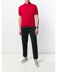 Polo rouge John Smedley