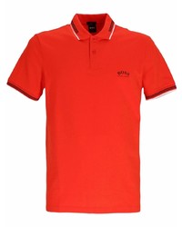 Polo rouge BOSS