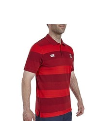 Polo rouge Canterbury