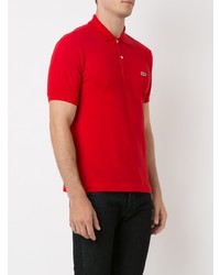 Polo rouge Lacoste