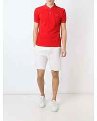 Polo rouge Comme des Garcons