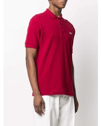 Polo rouge Lacoste