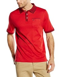 Polo rouge Daniel Hechter