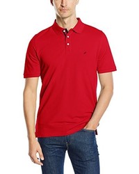 Polo rouge Daniel Hechter