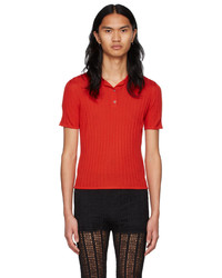 Polo rouge Dion Lee