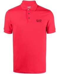 Polo rouge Ea7 Emporio Armani