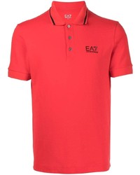 Polo rouge Ea7 Emporio Armani