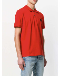 Polo rouge Alexander McQueen