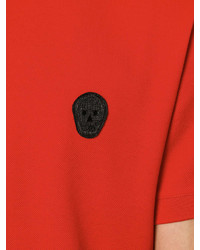 Polo rouge Alexander McQueen