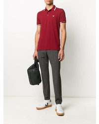 Polo rouge Emporio Armani