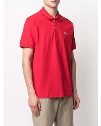 Polo rouge Lacoste