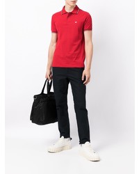 Polo rouge Emporio Armani