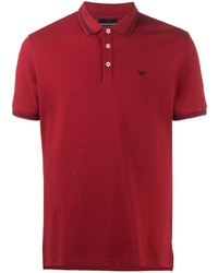 Polo rouge Emporio Armani