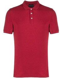 Polo rouge Emporio Armani