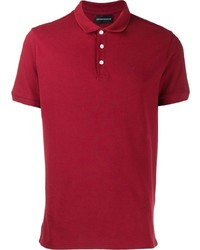 Polo rouge Emporio Armani