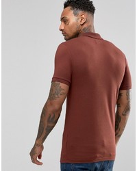 Polo rouge Asos