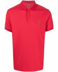 Polo rouge Ferrari