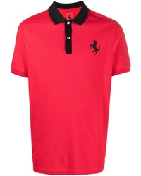 Polo rouge Ferrari