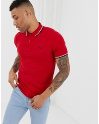Polo rouge Fred Perry