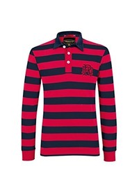 Polo rouge Front Up Rugby