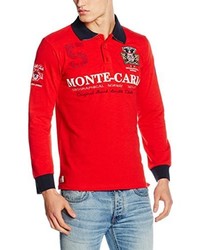 Polo rouge Geographical Norway