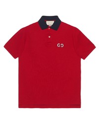 Polo rouge Gucci