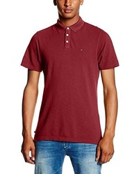 Polo rouge Hilfiger Denim